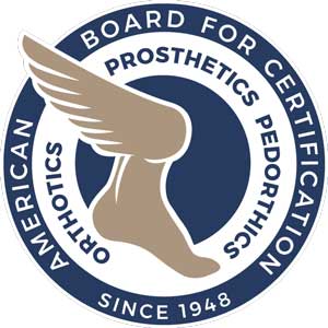 American Board for Certification Orthotics Prosthetics Pedorthics